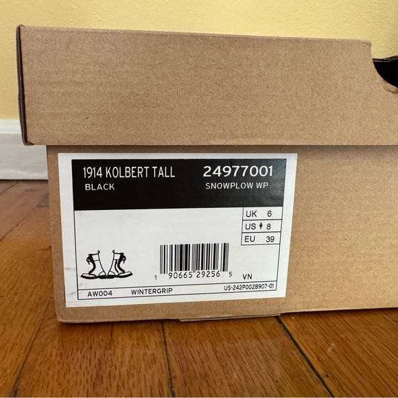 1914 Kolbert Tall Dr. Martens snowplow size 8 fur lined boot black - Picture 8 of 9